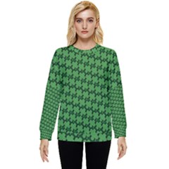 St  Patrick s Day Clovers Hidden Pocket Sweatshirt by ExtraAwesomeSauce