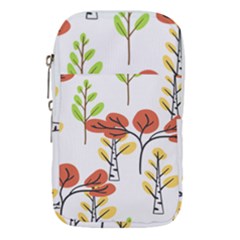 Tree Auntumn Leaf Waist Pouch (small) by anzea