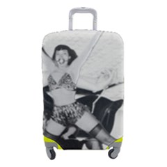 Betty Page Bdsm Luggage Cover (small) by CherleyTemples