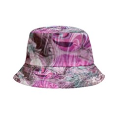  Blend On Pink Inside Out Bucket Hat by kaleidomarblingart