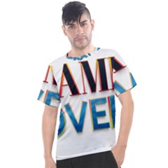 Game Over Text Design  Men s Sport Top by 7223056