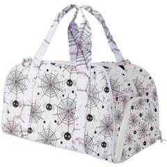 Creepy Spider Design, Adoxali, Halloween Burner Gym Duffle Bag by kyorashop23