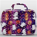 Fun Halloween Ghosts, Adoxali, Fun, Halloween Travel Toiletry Bag With Hanging Hook View1