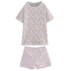 Delicated Leaves Kids  Swim T-shirt And Shorts Set by ConteMonfrey