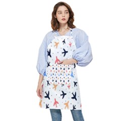 Cute Airplanes Planes Pocket Apron by ConteMonfrey