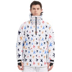 Cute Airplanes Planes Men s Pullover Zip Ski And Snowboard Waterproof Breathable Jacket by ConteMonfrey