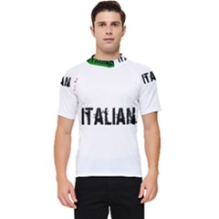 Strong Italian Energy Men s Short Sleeve Rash Guard by ConteMonfrey