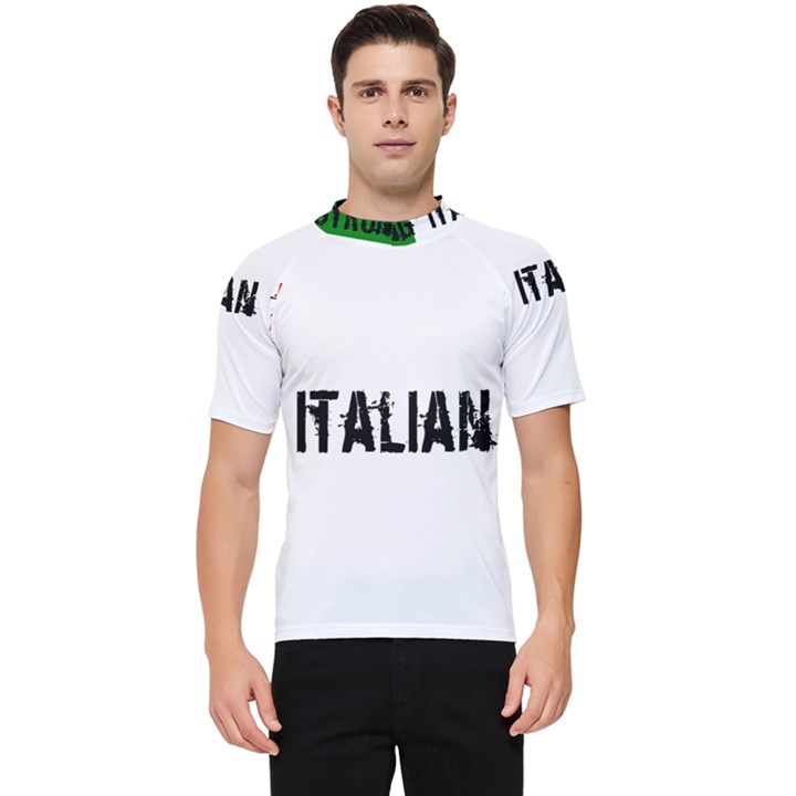 Strong Italian Energy Men s Short Sleeve Rash Guard