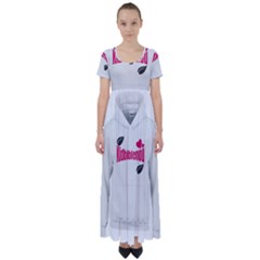 Téléchargement (1) High Waist Short Sleeve Maxi Dress by Kidbiblenou