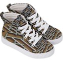 0118 F Expression Of Structure Large Kids  Hi-Top Skate Sneakers View3