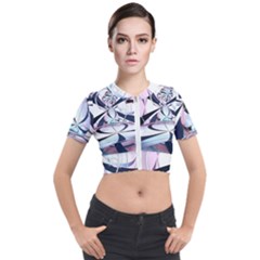 Vanilla Dream Short Sleeve Cropped Jacket by geonetique