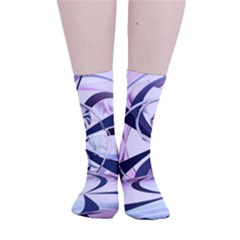 Vanilla Dream Smooth Crew Length Tube Socks by geonetique