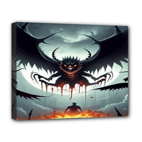 Halloween Goodie Deluxe Canvas 20  X 16  (stretched) by favoritechios