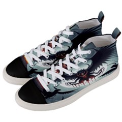 Halloween Goodie Men s Mid-top Canvas Sneakers by favoritechios