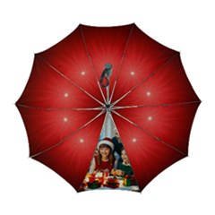 The Christmas Collection Automatic Folding Umbrella With Case (large) by favoritechios