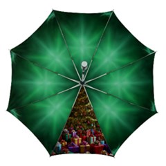 Merry Christmas Automatic Folding Umbrella With Case (medium) by favoritechios