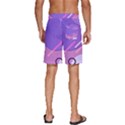 Colorful Labstract Wallpaper Theme Men s Beach Shorts View4