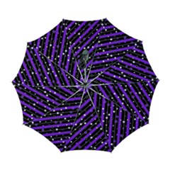 Christmas Paper Star Texture Automatic Folding Umbrella With Case (large) by Ket1n9