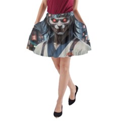 Demon Samurai A-line Pocket Skirt by AwesomeSauce