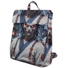 Demon Samurai Flap Top Backpack by AwesomeSauce