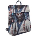 Demon Samurai Flap Top Backpack View2