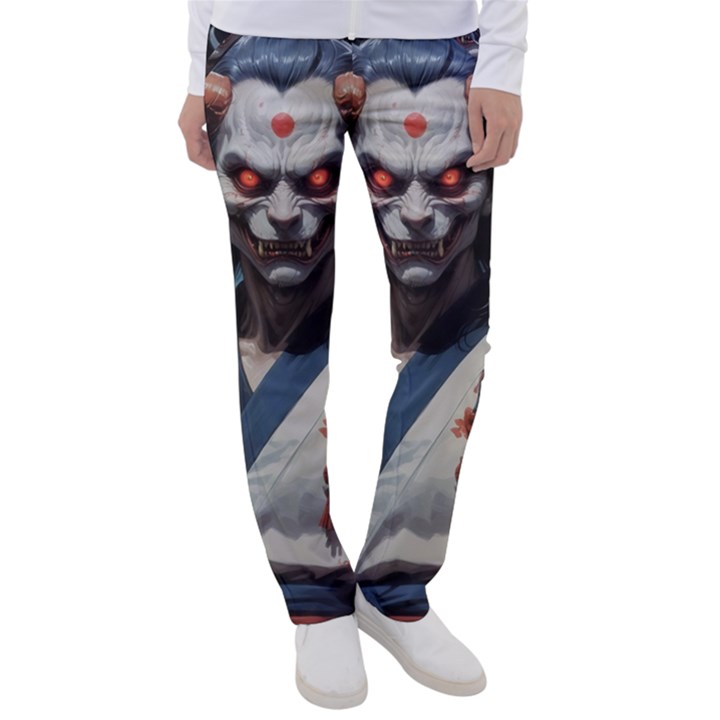 Demon Samurai Women s Casual Pants