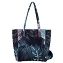 Cyberpunk Demon Samurai Everyday Shoulder Bag with Pouch Bag View2