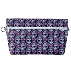 Sugar Skull Cat Pattern Handbag Organizer by ExtraAwesomeSauce