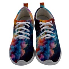 Cosmic Jellyfish Artwork Women Athletic Shoes by ExtraAwesomeSauce