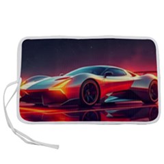 Futuristic Sports Supercar Pen Storage Case (m) by AIDreaming