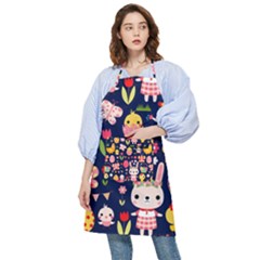 Bunny - Easter Pattern Pocket Apron by kyorashop23