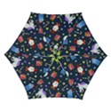 Colorful Funny Christmas Pattern Automatic Folding Umbrella with Case (Small) View1