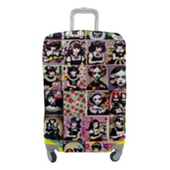 Spanish Gothic Girls Pattern Luggage Cover (small) by violetheavensky