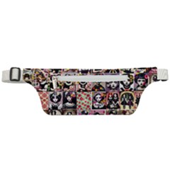 Spanish Gothic Girls Pattern Active Waist Bag by violetheavensky