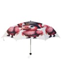 Kawaii Pink Parrot Pirate Folding Umbrellas View3