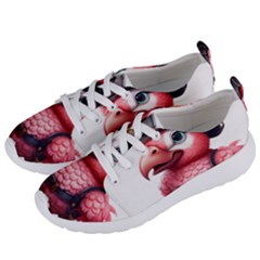 Kawaii Pink Parrot Pirate Women s Lightweight Sports Shoes by KawaiiArtStyle