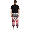 Kawaii Pink Parrot Pirate Men s Elastic Waist Pants View2