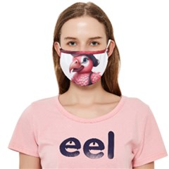 Kawaii Pink Parrot Pirate Cloth Face Mask (adult) by KawaiiArtStyle