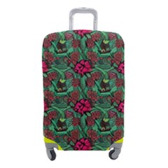 Retro 1880s Flowers Pattern 3 Luggage Cover (small) by violetheavensky