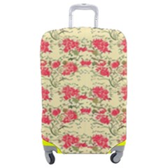 Retro 1880s Flowers Pattern 18 Luggage Cover (medium) by violetheavensky