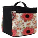 Retro 1880s Flowers Pattern 23 Make Up Travel Bag (Small) View1