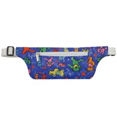 Grateful Dead Dancing Bears Pattern Active Waist Bag by Salmanaz77