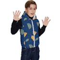 Cute Korean Pattern Kids  Stylish Hooded Puffer Vest View3