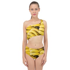 Bananas, Macro, Fruits, Ripe Bananas Spliced Up Two Piece Swimsuit by kyorashop23