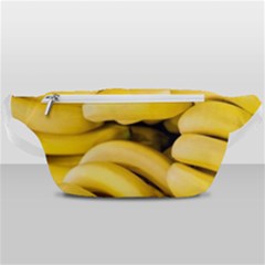 Bananas, Macro, Fruits, Ripe Bananas Waist Bag  by kyorashop23