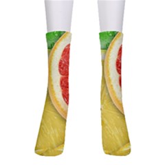 Fruit, Lemon Crew Socks by kyorashop23