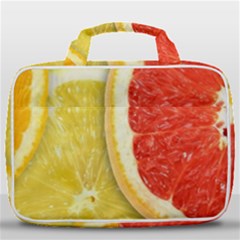 Fruit, Lemon Travel Toiletry Bag With Hanging Hook by kyorashop23