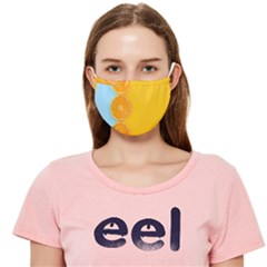 Orange, Slices, Fruit, Citrus Cloth Face Mask (adult) by kyorashop23