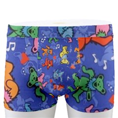 Grateful Dead Dancing Bears Pattern Men s Boxer Briefs by Salmanaz77