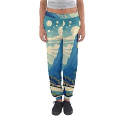 Mountains Nature Forest Landscape Women s Jogger Sweatpants by Salmanaz77